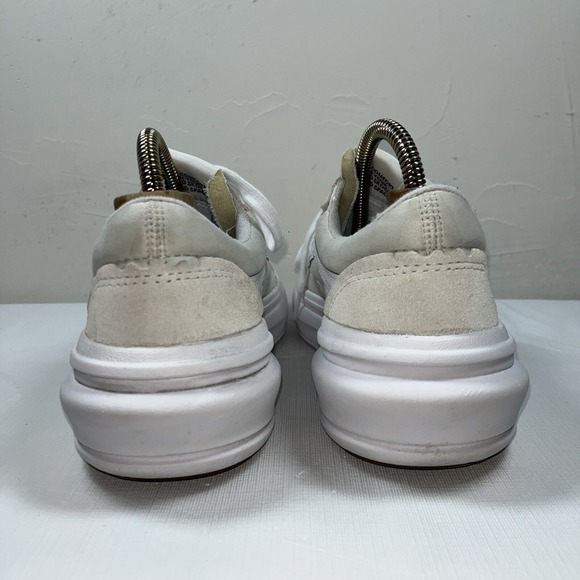 VANS Old Skool Overt CC Shoes M 7.5 W 9 Platform Suede Check Canvas Chunky Comfy - Picture 5 of 15